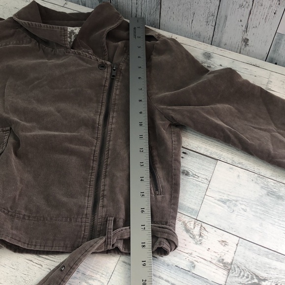 Sadie & Sage Corduroy Moto Jacket NWT Small - Picture 7 of 8